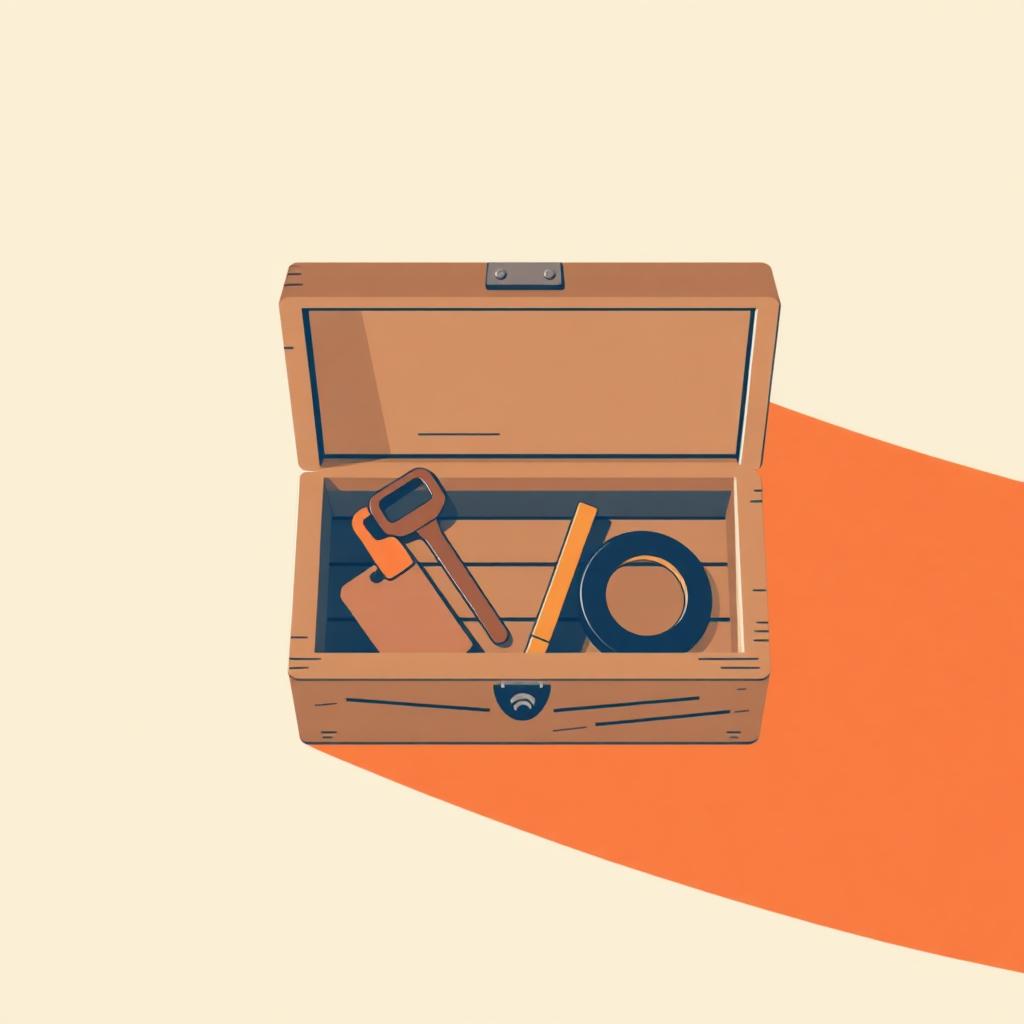 Minimal conceptual toolbox illustration